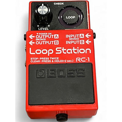 Used BOSS RC1 Loop Station Pedal