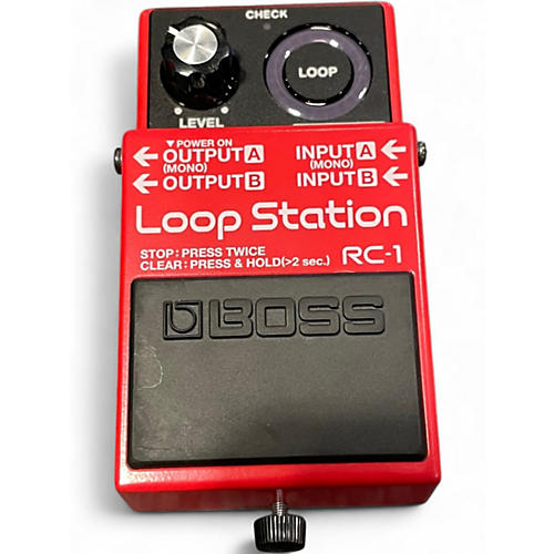 Used BOSS RC1 Loop Station Pedal