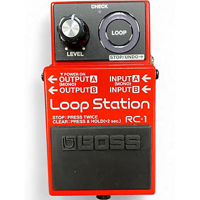 Used BOSS RC1 Loop Station Pedal