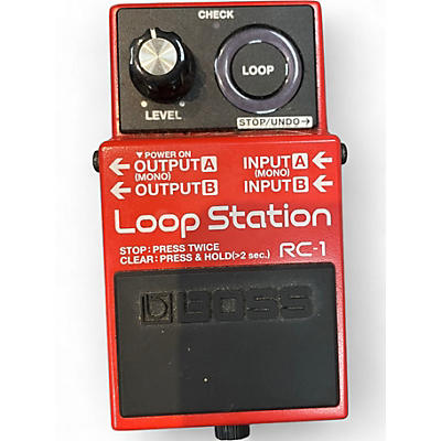 Used BOSS RC1 Loop Station Pedal