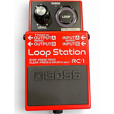 Used BOSS RC1 Loop Station Pedal