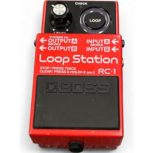 Used BOSS RC1 Loop Station Pedal