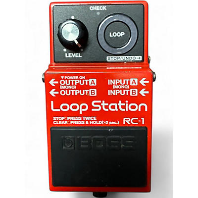 Used BOSS RC1 Loop Station Pedal