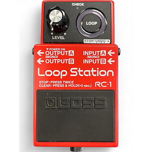 Used BOSS RC1 Loop Station Pedal