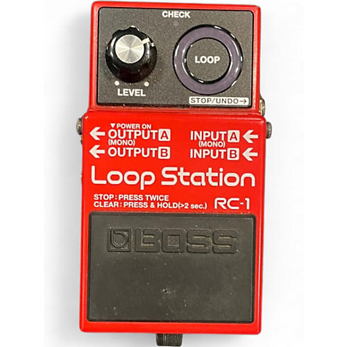 Used BOSS RC1 Loop Station Pedal