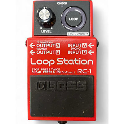 Used BOSS RC1 Loop Station Pedal