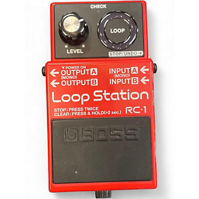 Used BOSS RC1 Loop Station Pedal