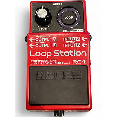 Used BOSS RC1 Loop Station Pedal