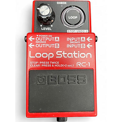 Used BOSS RC1 Loop Station Pedal