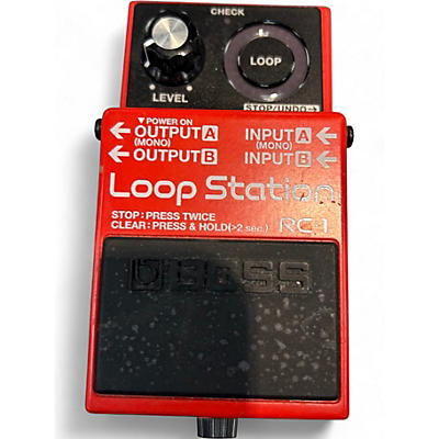 Used BOSS RC1 Loop Station Pedal