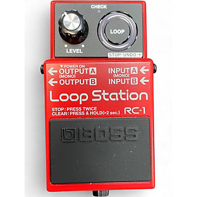 Used BOSS RC1 Loop Station Pedal