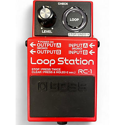 Used BOSS RC1 Loop Station Pedal