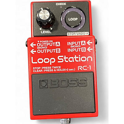 Used BOSS RC1 Loop Station Pedal