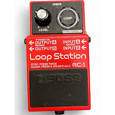 Used BOSS RC1 Loop Station Pedal