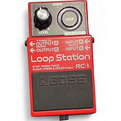 Used BOSS RC1 Loop Station Pedal