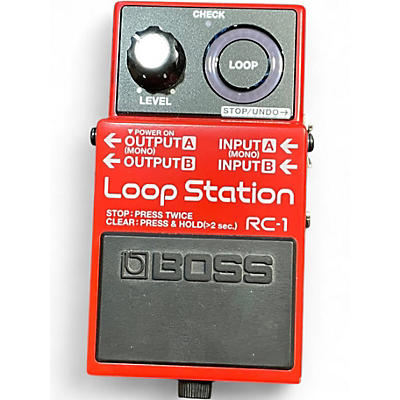 Used BOSS RC1 Loop Station Pedal