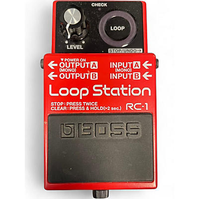 Used BOSS RC1 Loop Station Pedal