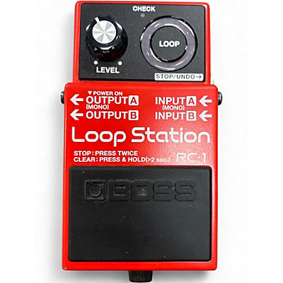 Used BOSS RC1 Loop Station Pedal