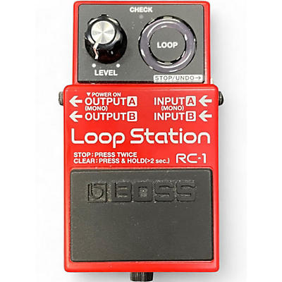 Used BOSS RC1 Loop Station Pedal