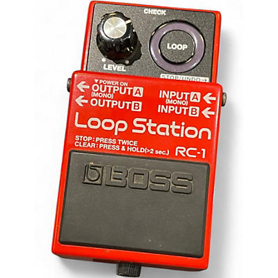 Used BOSS RC1 Loop Station Pedal