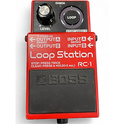 Used BOSS RC1 Loop Station Pedal