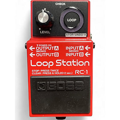 Used BOSS RC1 Loop Station Pedal