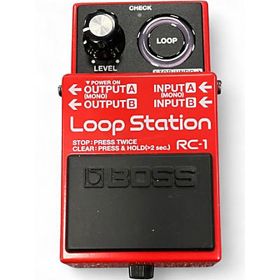 Used BOSS RC1 Loop Station Pedal