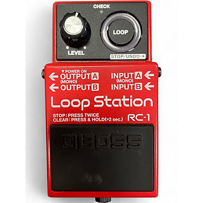 Used BOSS RC1 Loop Station Pedal