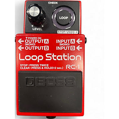 Used BOSS RC1 Loop Station Pedal