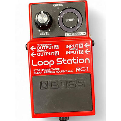 Used BOSS RC1 Loop Station Pedal