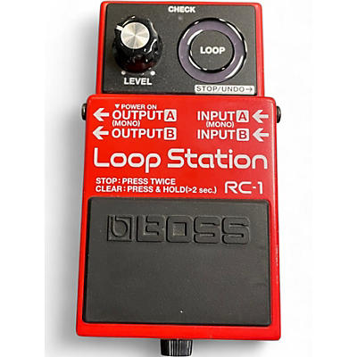 Used BOSS RC1 Loop Station Pedal