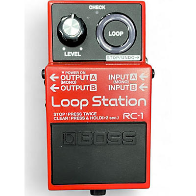 Used BOSS RC1 Loop Station Pedal