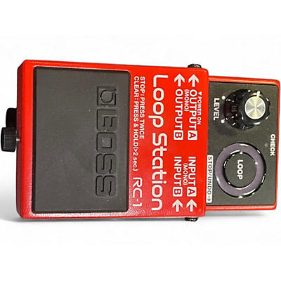 Used BOSS RC1 Loop Station Pedal