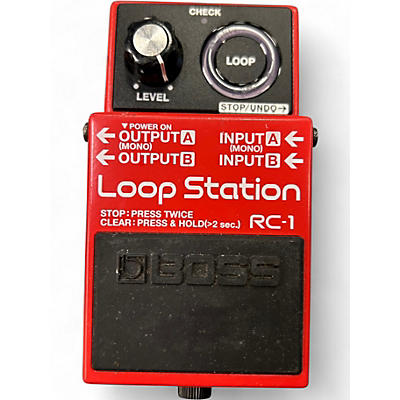 Used BOSS RC1 Loop Station Pedal