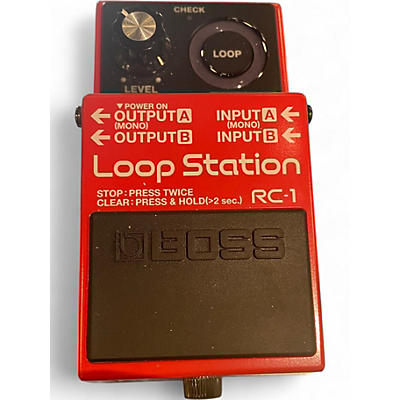 Used BOSS RC1 Loop Station Pedal