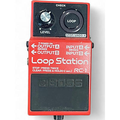 Used BOSS RC1 Loop Station Pedal