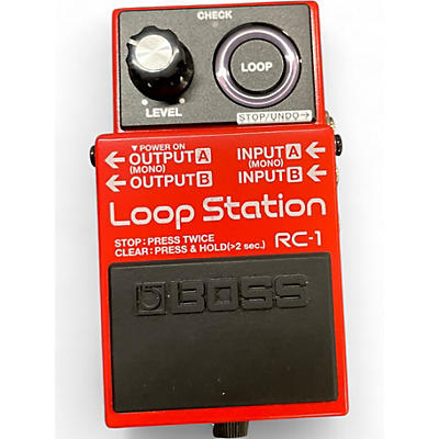 Used BOSS RC1 Loop Station Pedal
