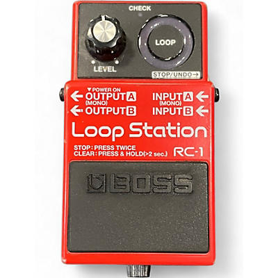 Used BOSS RC1 Loop Station Pedal
