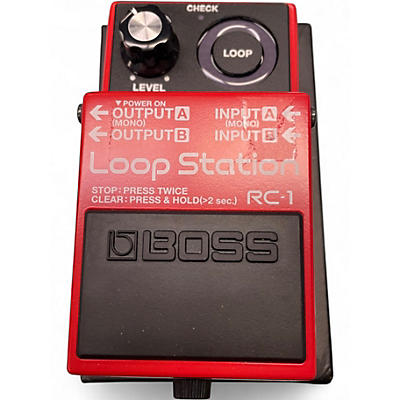 Used BOSS RC1 Loop Station Pedal