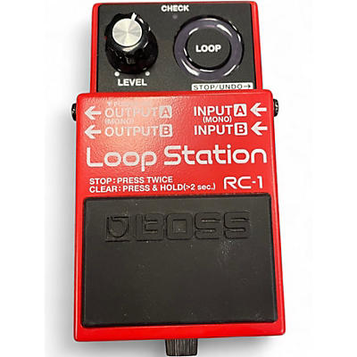 Used BOSS RC1 Loop Station Pedal
