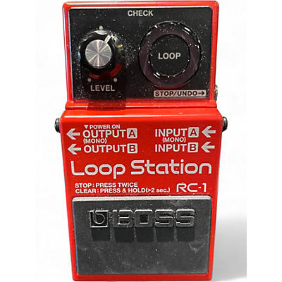 Used BOSS RC1 Loop Station Pedal