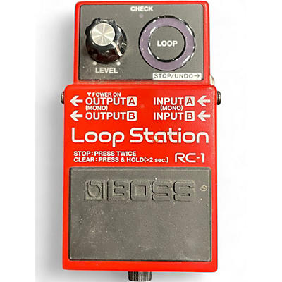 Used BOSS RC1 Loop Station Pedal