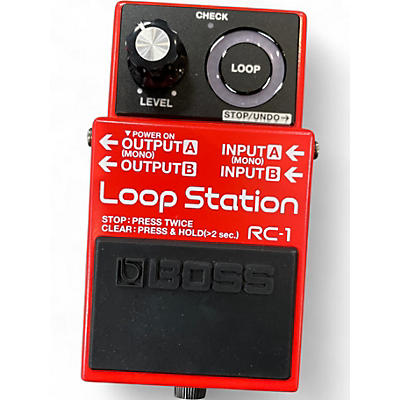Used BOSS RC1 Loop Station Pedal