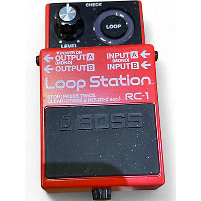 Used BOSS RC1 Loop Station Pedal