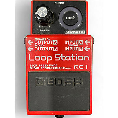 Used BOSS RC1 Loop Station Pedal