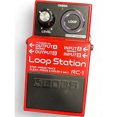 Used BOSS RC1 Loop Station Pedal