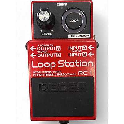 Used BOSS RC1 Loop Station Pedal
