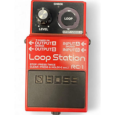 Used BOSS RC1 Loop Station Pedal