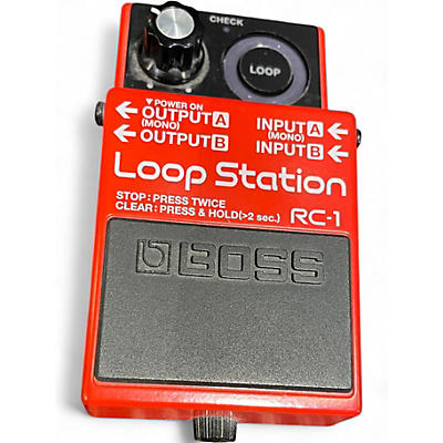Used BOSS RC1 Loop Station Pedal