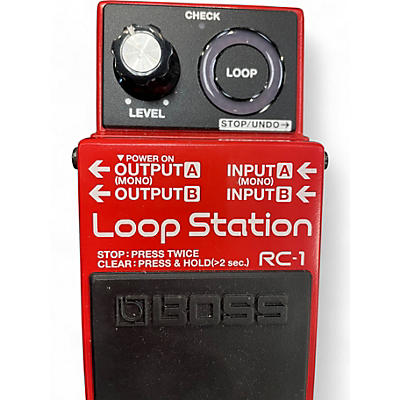 Used BOSS RC1 Loop Station Pedal
